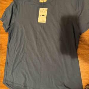 Thread & Supply Slate Blue Tee